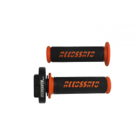 Tirage rapide simple cable, livré sans câble CU002 et poignées GR006 - Couleur entourage alu : ORANGE