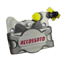 Etrier de frein arrière radial aluminium taillé masse monoblock pistons aluminiu - Version : droit, Couleur : OXIDATION DURE