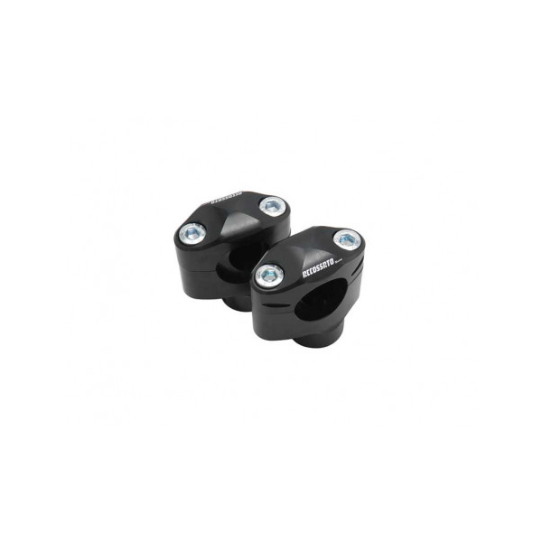 Risers Accossato +40mm pour guidons Ø28mm - Couleur : NOIR