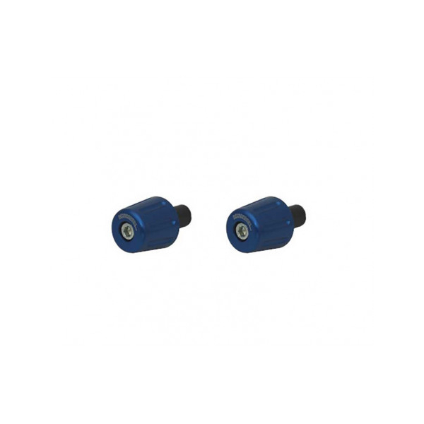 Embouts de guidon Accossato avec insert coloré adapté aux guidons diam. De 12 mm - Couleur : NOIR