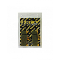 Plaquette De Frein avant (ou arrière suivant modèle) Accossato AGPA128 (dimensio - Type : ROUTE / PISTE 