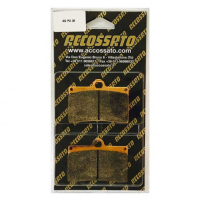 Plaquette De Frein avant (ou arrière suivant modèle) Accossato AGPA32 (dimension - Type : ROUTE / PISTE