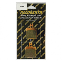 Plaquette De Frein avant (ou arrière suivant modèle) Accossato AGPA78 (dimension - Type : STANDARD