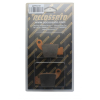 Plaquette De Frein arrière (ou avant suivant modèle) Accossato AGPP241 (dimensio - Type : STANDARD 