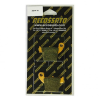 Plaquette De Frein arrière (ou avant suivant modèle) Accossato AGPP72 (dimension - Type : OFF ROAD