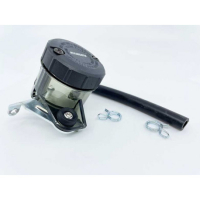KIT RESERVOIR DE FLUIDE 45ML FUMEETDURITEETFIXATION INOX ET CLAMP 
