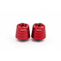 KAWASAKI EMBOUTS DE GUIDON EVOTECH - Couleur : Silver
