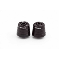 KAWASAKI EMBOUTS DE GUIDON EVOTECH - Couleur : Rouge