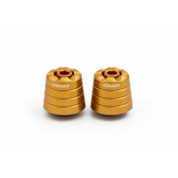 KAWASAKI EMBOUTS DE GUIDON EVOTECH - Couleur : Rouge