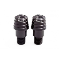 YAMAHA EMBOUTS DE GUIDON EVOTECH - Couleur : Noir