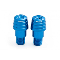 YAMAHA EMBOUTS DE GUIDON EVOTECH - Couleur : Bleu