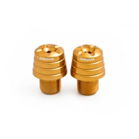 KAWASAKI ZX10R / ZX6R/RR EMBOUTS DE GUIDON EVOTECH - Couleur : Or