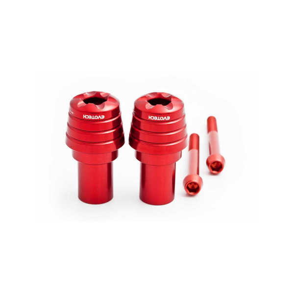 MV AGUSTA BRUTALE 750/910 / F3 / F4 EMBOUTS DE GUIDON EVOTECH - Couleur : Rouge