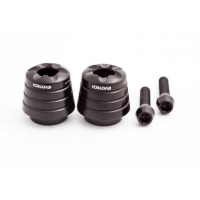 YAMAHA FZ1 / FZ8 / R1 / R6 / R3 EMBOUTS DE GUIDON EVOTECH - Couleur : Silver
