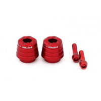 YAMAHA FZ1 / FZ8 / R1 / R6 / R3 EMBOUTS DE GUIDON EVOTECH - Couleur : Titanium