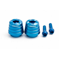 YAMAHA FZ1 / FZ8 / R1 / R6 / R3 EMBOUTS DE GUIDON EVOTECH - Couleur : Titanium