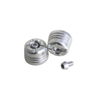 TRIUMPH TRIDENT EMBOUTS DE GUIDON EVOTECH - Couleur : SILVER