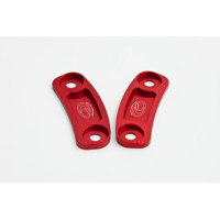 KAWASAKI ZX10R OBTURATEURS DE RETROVISEURS EVOTECH - Couleur : Rouge