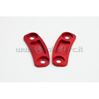 KAWASAKI ZX10R OBTURATEURS DE RETROVISEURS EVOTECH - Couleur : Rouge