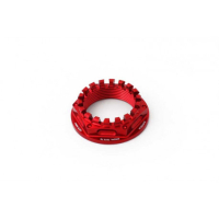 ECROU DE PORTE COURONNE EVOTECH DUCATI - Couleur : Rouge 