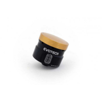 GROS RESERVOIR DELIQUIDE DE FREIN EVOTECH SORTIE DROITE - Couleur Corps : Rouge, Couleur bouchon : Rouge