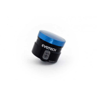 GROS RESERVOIR DELIQUIDE DE FREIN EVOTECH SORTIE DROITE - Couleur Corps : Rouge, Couleur bouchon : Or