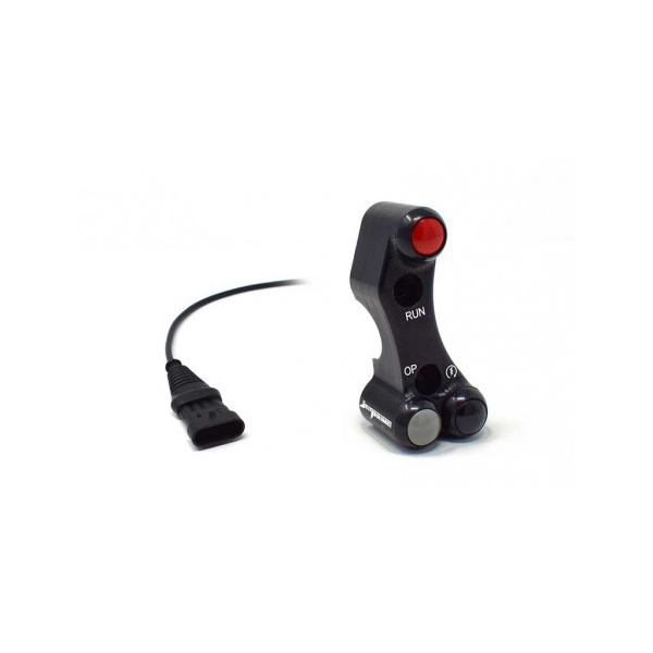 Commodo Jet Prime plug and play droit version route MC OEM - Couleur : TITANE