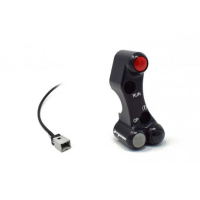 Commodo Jet Prime plug and play droit version route MC Brembo - Couleur : TITANE 