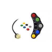 Commodo Jet Prime plug and play gauche version route MC OEM - Couleur : NOIR 