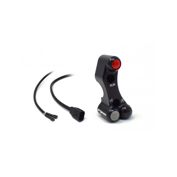 Commodo Jet Prime plug and play droit version route MC OEM - Couleur : NOIR