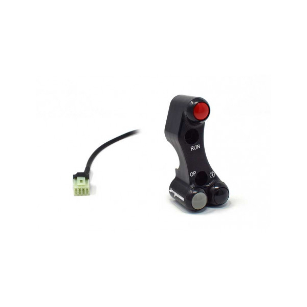 Commodo Jet Prime plug and play droit version route MC OEM - Couleur : TITANE