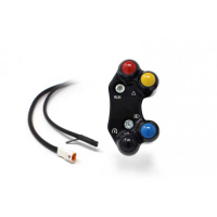 Commodo Jet Prime plug and play droit version route MC Brembo - Couleur : NOIR 