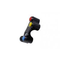 Commodo Jet Prime plug and play droit version route MC Brembo - Couleur : NOIR