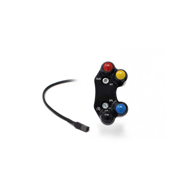 Commodo Jet Prime plug and play droit version route MC OEM - Couleur : NOIR