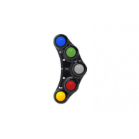Commodo Jet Prime plug and play gauche version route MC OEM - Couleur : TITANE