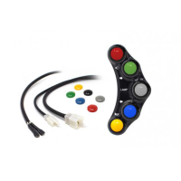 Commodo Jet Prime plug and play gauche version route MC OEM - Couleur : NOIR 