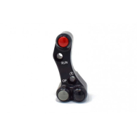 Commodo Jet Prime plug and play droit version route MC Brembo - Couleur : TITANE