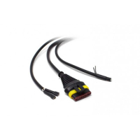 Commodo Jet Prime plug and play droit version route MC Brembo - Couleur : TITANE