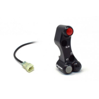 Commodo Jet Prime plug and play droit version route MC Brembo - Couleur : ROUGE 