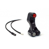 Commodo Jet Prime plug and play droit version route MC Brembo - Couleur : NOIR 