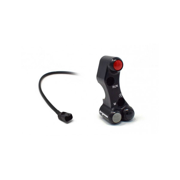 Commodo Jet Prime plug and play droit version route MC Brembo - Couleur : BLEU