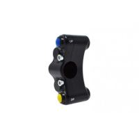 Commodo Jet Prime plug and play gauche version route MC OEM - Couleur : TITANE