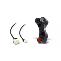 Commodo Jet Prime plug and play gauche version piste MC OEM - Couleur : NOIR 