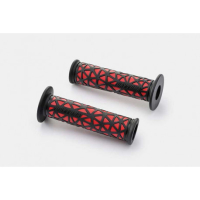 PAIRE POIGNEESGGD-CELL 22MM ROUGE,125MM,PERCEES