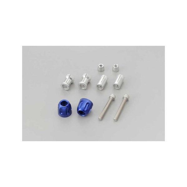 EMBOUTS DE GUIDON PINO-2 14-19MM BLEU