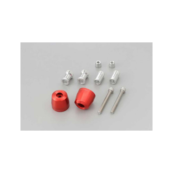 EMBOUTS DE GUIDON PINO-3 14-19MM ROUGE