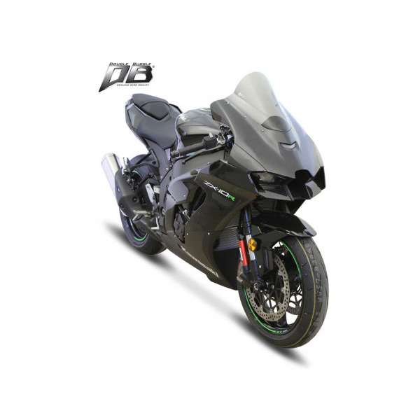 Kawasaki ZX-10R Bulle double courbure - Couleur : FUMÉ CLAIR