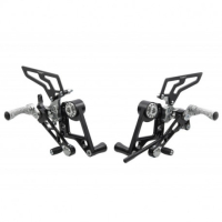 COMMANDES RECULEES ERGAL ALLEGE POUR MONOPOSTO DUCATI NOIR - Couleur 1 : OR