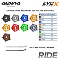 ROUE AR A RAYONS TUBELESS 4.25X18 PACK RIDE