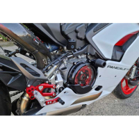 TAMPONS MOTEUR CNC RACING DUCATI PANIGALE - Coiuleur : NOIR